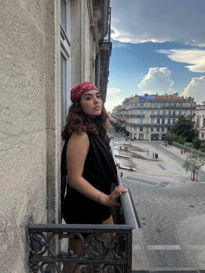 Foulard Linos rouge