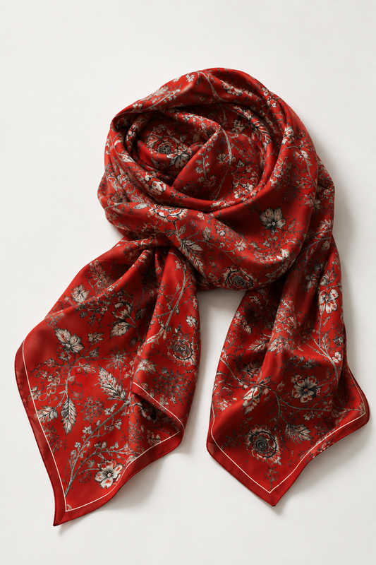 Foulard Linos rouge